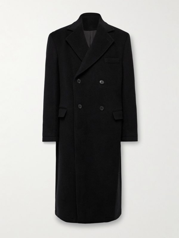 Conference Double-Breasted Recycled-Wool Coat Conference Double-Breasted Recycled-Wool Coat