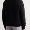Combed Organic Cotton Sweater - BK