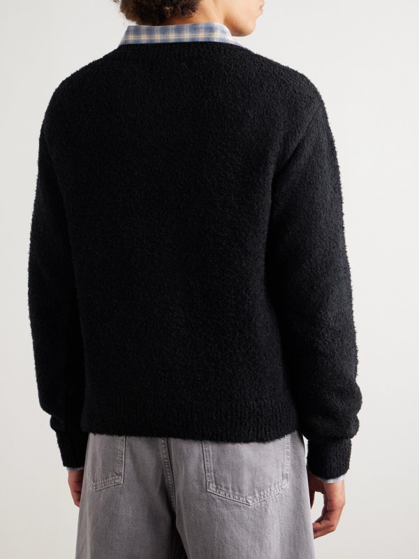 Combed Organic Cotton Sweater - BK