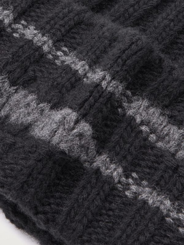 Court Ribbed Wool Beanie - CU Court Ribbed Wool Beanie - CU