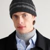 Court Ribbed Wool Beanie - OU Court Ribbed Wool Beanie - OU