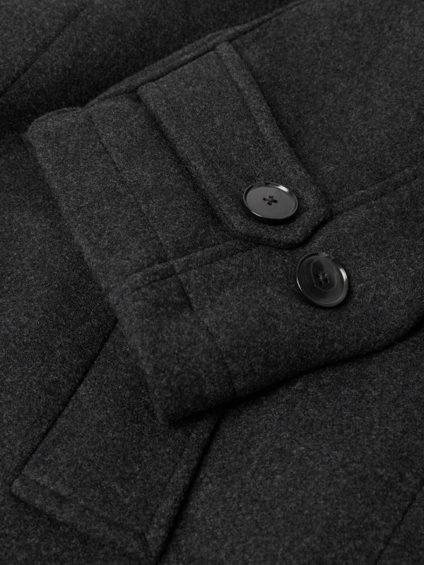 Installation Oversized Recycled-Wool Coat - E1 Installation Oversized Recycled-Wool Coat - E1