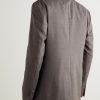 Double-Breasted Wool-Twill Suit Jacket - BK
