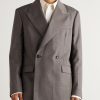 Double-Breasted Wool-Twill Suit Jacket - FR