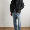 Velvet-Trimmed Padded Cotton-Canvas Jacket - OU Velvet-Trimmed Padded Cotton-Canvas Jacket - OU