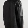 Full-Grain Leather Jacket - BK