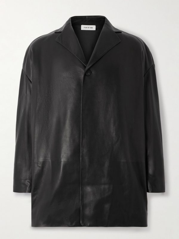 Full-Grain Leather Jacket