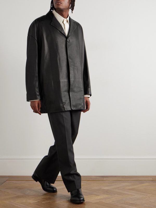 Full-Grain Leather Jacket - OU