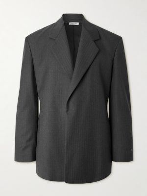 Houndstooth Wool Blazer Houndstooth Wool Blazer