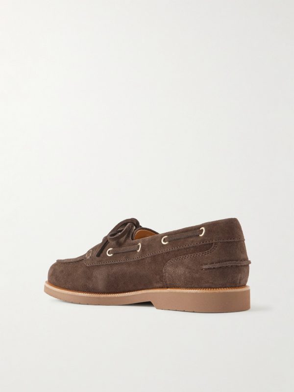 Suede Boat Shoes - BK Suede Boat Shoes - BK