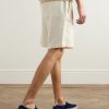 Leather-Trimmed Suede Sneakers - OU Leather-Trimmed Suede Sneakers - OU