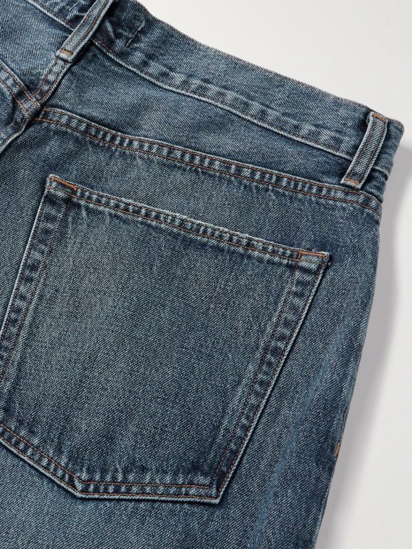 Benton Wide-Leg Pleated Jeans - CU