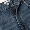 Benton Wide-Leg Pleated Jeans - E1