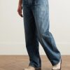 Benton Wide-Leg Pleated Jeans - FR