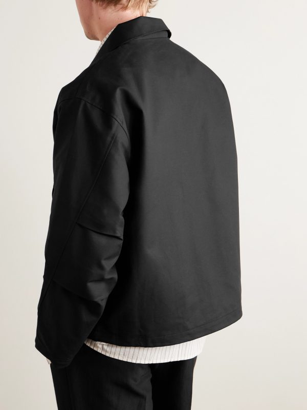 Laurie Cotton-Canvas Bomber Jacket - BK Laurie Cotton-Canvas Bomber Jacket - BK