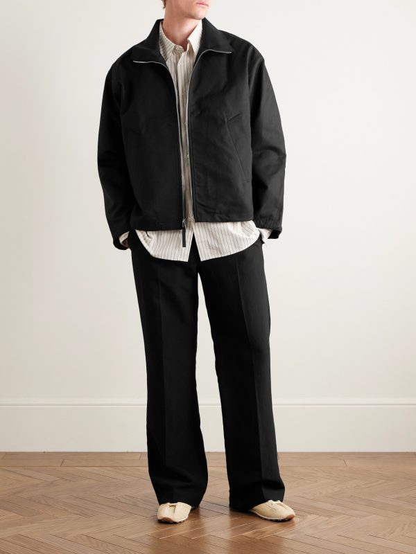 Laurie Cotton-Canvas Bomber Jacket - OU Laurie Cotton-Canvas Bomber Jacket - OU