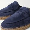 Nando Suede Backless Espadrilles - CU Nando Suede Backless Espadrilles - CU