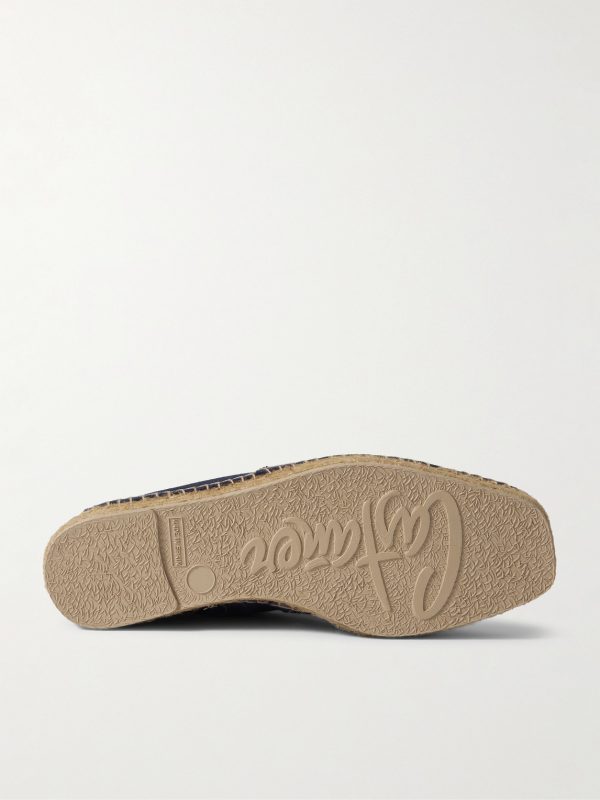 Parker Collapsible-Heel Suede Espadrilles - E1 Parker Collapsible-Heel Suede Espadrilles - E1