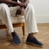Parker Collapsible-Heel Suede Espadrilles - OU Parker Collapsible-Heel Suede Espadrilles - OU