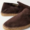 Parker Collapsible-Heel Suede Espadrilles - CU Parker Collapsible-Heel Suede Espadrilles - CU