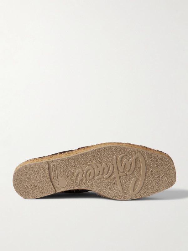 Parker Collapsible-Heel Suede Espadrilles - E1 Parker Collapsible-Heel Suede Espadrilles - E1