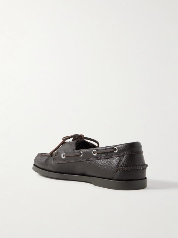 Jetty II Full-Grain Leather Boat Shoes - BK Jetty II Full-Grain Leather Boat Shoes - BK