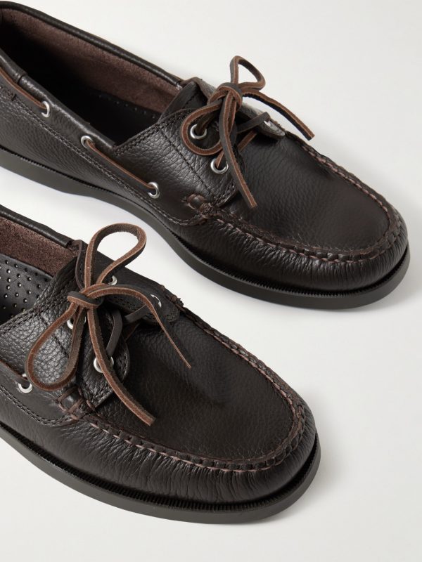 Jetty II Full-Grain Leather Boat Shoes - CU Jetty II Full-Grain Leather Boat Shoes - CU