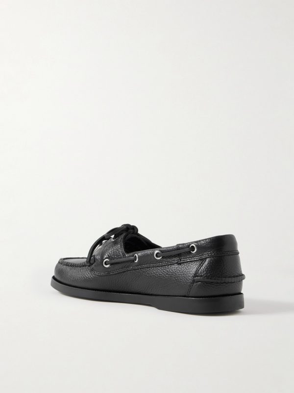 Jetty II Full-Grain Leather Boat Shoes - BK Jetty II Full-Grain Leather Boat Shoes - BK