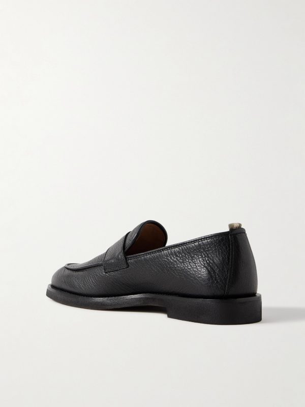 Opera Flexi 101 Deerskin Penny Loafers - BK Opera Flexi 101 Deerskin Penny Loafers - BK