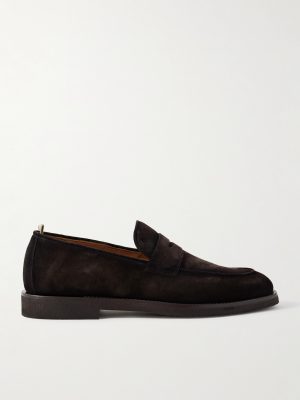 Opera 001 Suede Penny Loafers Opera 001 Suede Penny Loafers