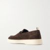 Frame 001 Suede Penny Loafers - BK Frame 001 Suede Penny Loafers - BK
