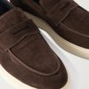 Frame 001 Suede Penny Loafers - CU Frame 001 Suede Penny Loafers - CU