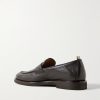 Opera Flexi 101 Deerskin Penny Loafers - BK