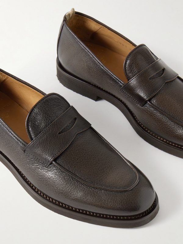 Opera Flexi 101 Deerskin Penny Loafers - CU
