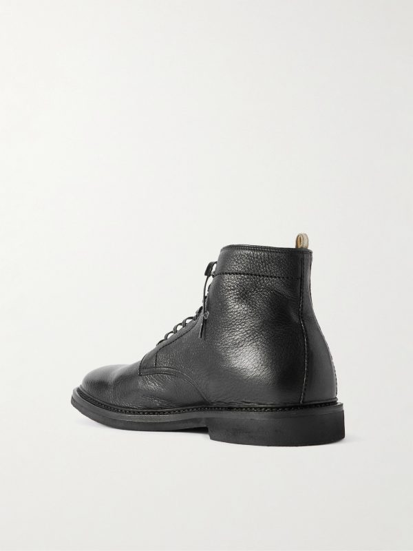 Hopkins 203 Flexi Full-Grain Deerskin Boots - BK