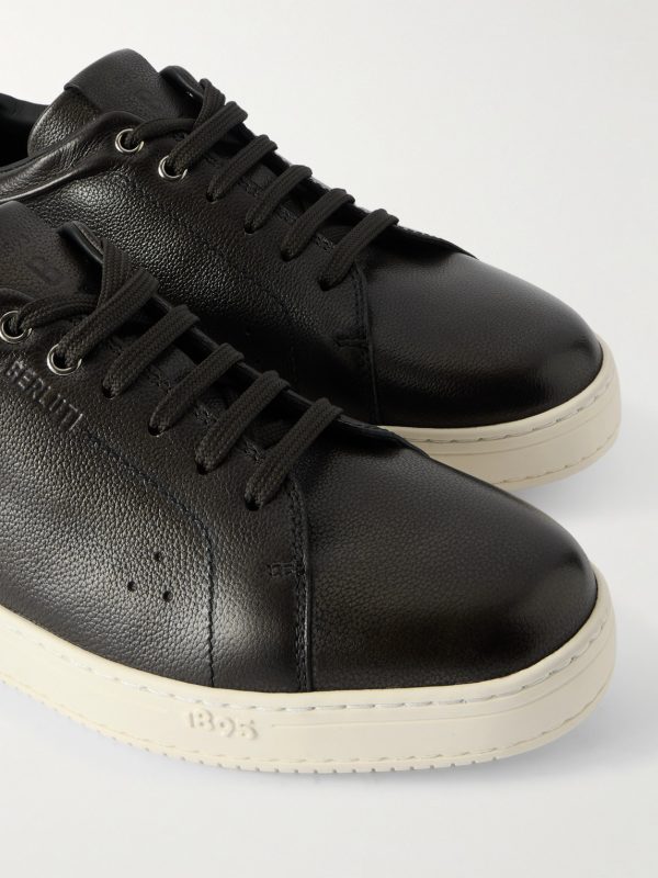 The Playtime Full-Grain Venezia Leather Sneakers - CU The Playtime Full-Grain Venezia Leather Sneakers - CU