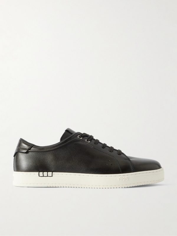 The Playtime Full-Grain Venezia Leather Sneakers The Playtime Full-Grain Venezia Leather Sneakers