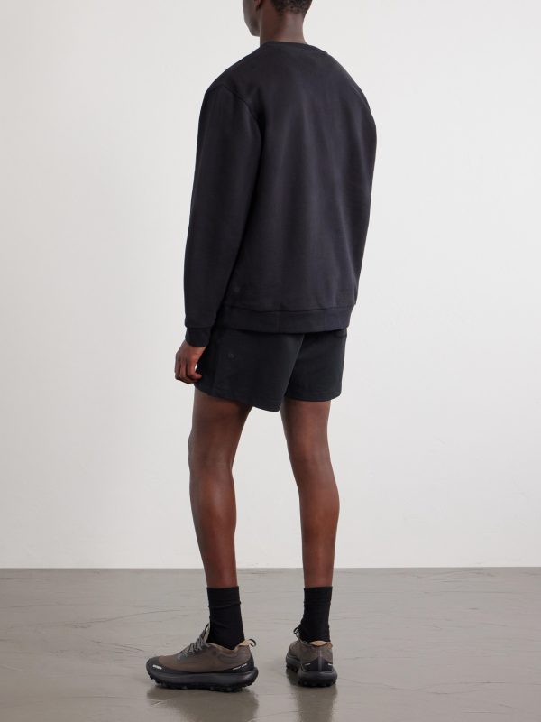 Steady State Cotton-Blend Jersey Sweatshirt - BK