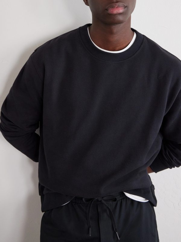 Steady State Cotton-Blend Jersey Sweatshirt - CU