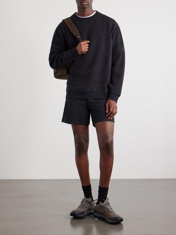 Steady State Cotton-Blend Jersey Sweatshirt - OU