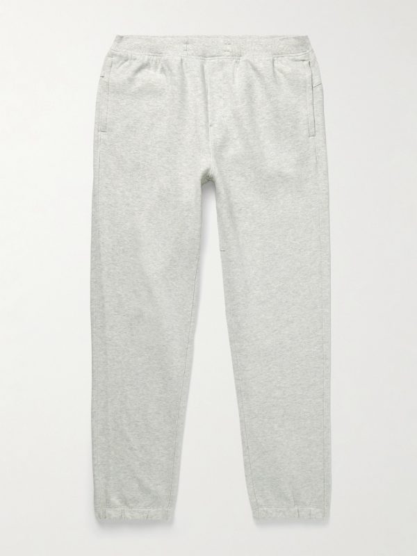 Steady State Tapered Cotton-Blend Jersey Sweatpants