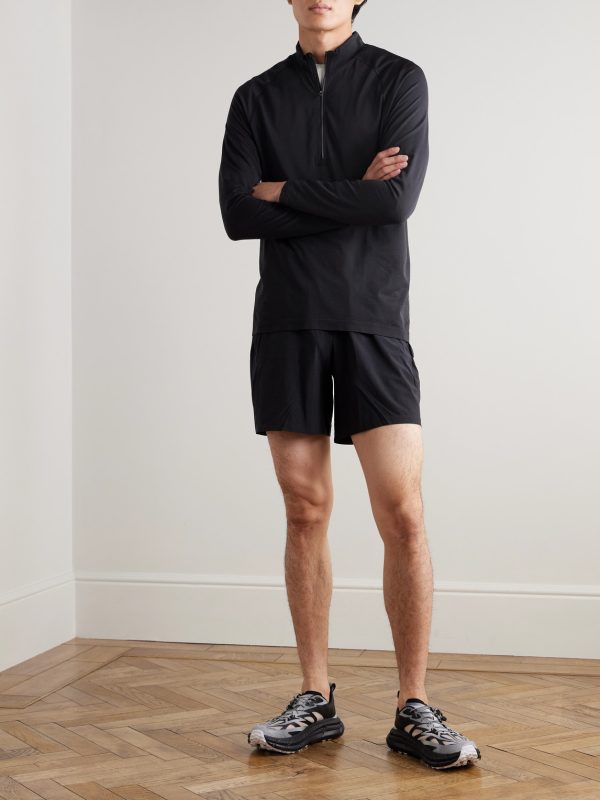Metal Vent Tech 2.5 Slim-Fit Stretch-Jersey Half-Zip Top - OU