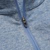Slim-Fit Stretch Recycled-Jersey Half-Zip Top - CU Slim-Fit Stretch Recycled-Jersey Half-Zip Top - CU