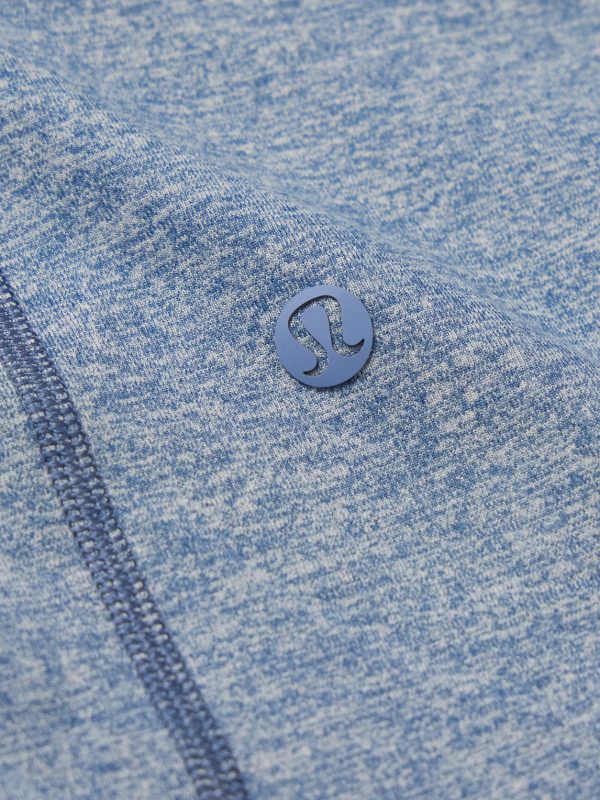 Slim-Fit Stretch Recycled-Jersey Half-Zip Top - E1 Slim-Fit Stretch Recycled-Jersey Half-Zip Top - E1