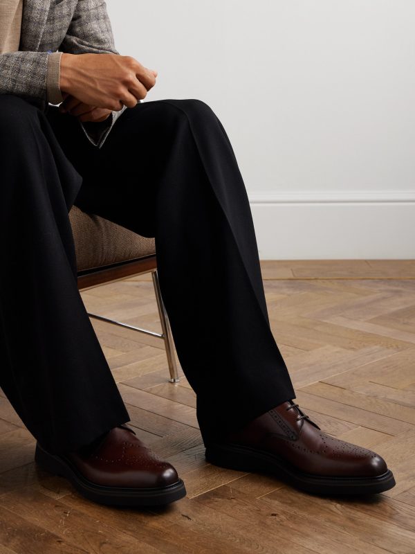 Alessio Leather Brogues - OU Alessio Leather Brogues - OU