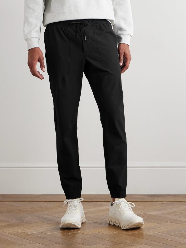 Licence to Train Tapered Stretch Recycled Waffle-Knit Joggers - FR Licence to Train Tapered Stretch Recycled Waffle-Knit Joggers - FR