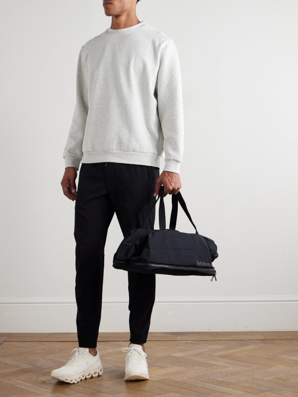 Licence to Train Tapered Stretch Recycled Waffle-Knit Joggers - OU Licence to Train Tapered Stretch Recycled Waffle-Knit Joggers - OU