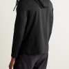 Stretch Recycled-Jersey Hoodie - BK Stretch Recycled-Jersey Hoodie - BK