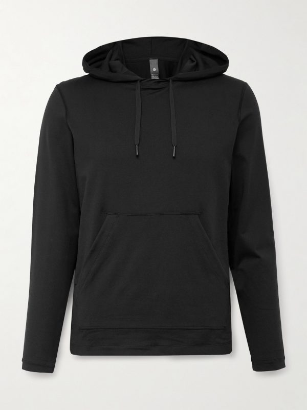 Stretch Recycled-Jersey Hoodie Stretch Recycled-Jersey Hoodie