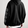 + Cradle of Filth Oversized Printed Cotton-Jersey Hoodie - BK + Cradle of Filth Oversized Printed Cotton-Jersey Hoodie - BK